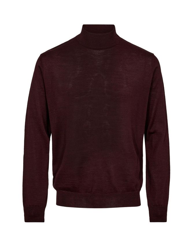 BBQ Turtleneck fra Black Blue - Merino Uld Udsalg!