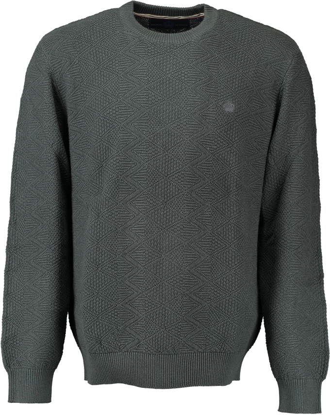 O-neck sweatshirt i regular fit - Black Friday tilbud!