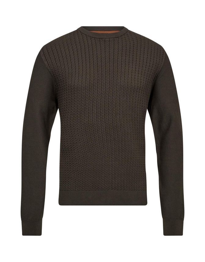 O Neck Modern Fit fra Salt