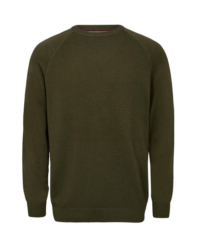 O Neck Regular Fit fra Thomas Regency