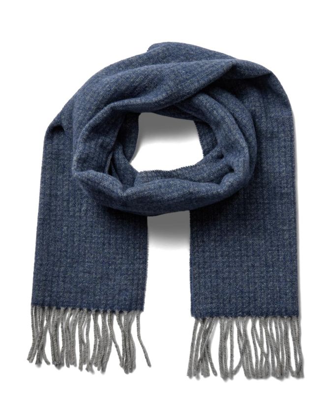 Wool Scarf Striped fra Gino Marcello