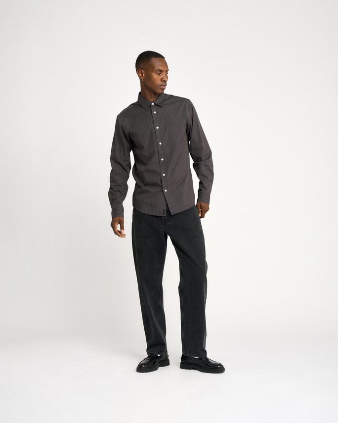Rtchris Poplin Shirt. fra Resterroeds