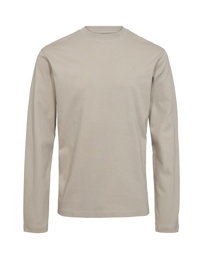 O Neck L S Modern Fit T Shirt fra Gino Marcello