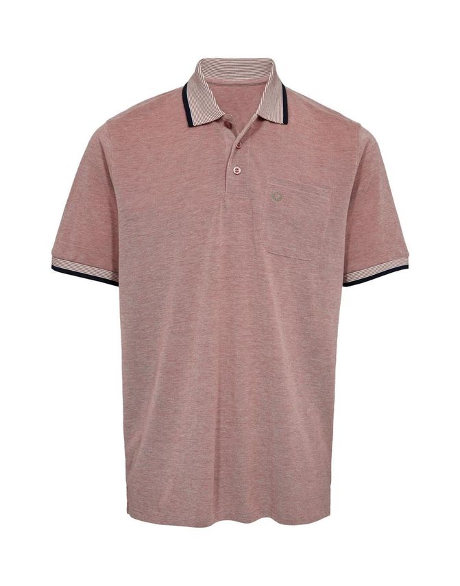 Polo 2 Tone Reg. Fit fra Black Blue
