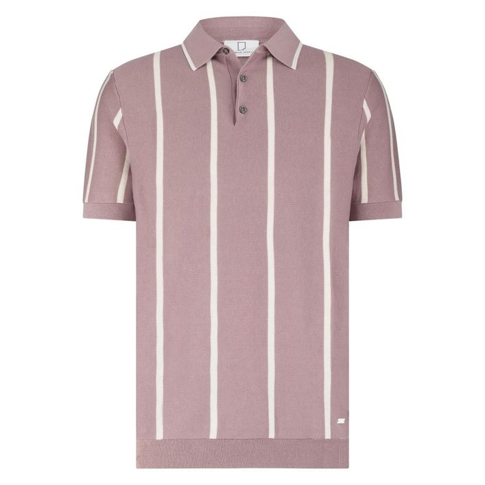 Gilmar Knitted Polo Ss fra Born With Appetite