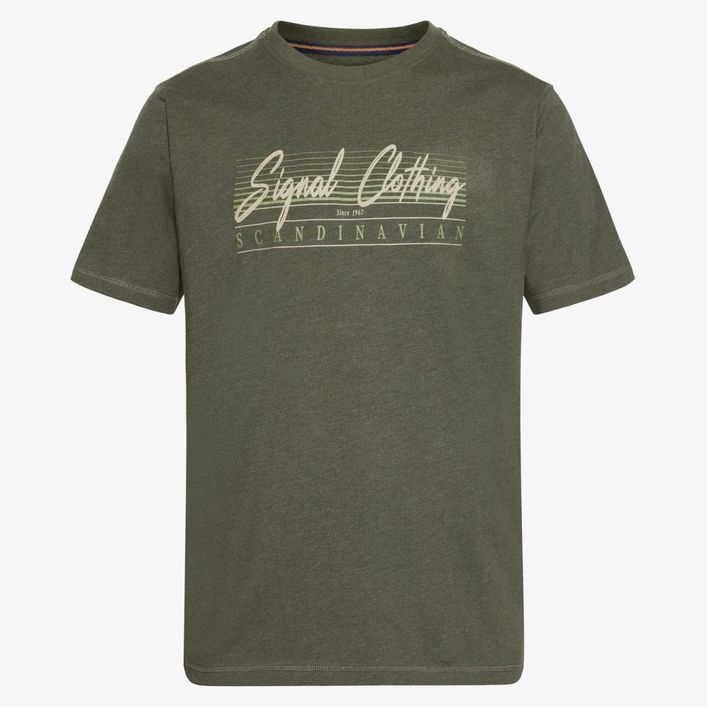 Liamsi T-shirt med brystprint fra Signal - Fantastisk tilbud!