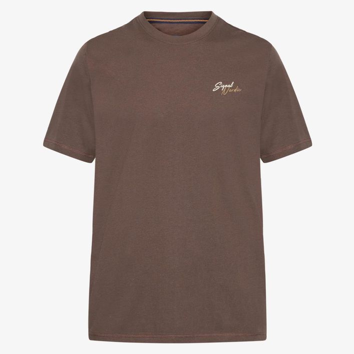 Leosi T-shirt med Brystprint fra Signal - Udsalg!