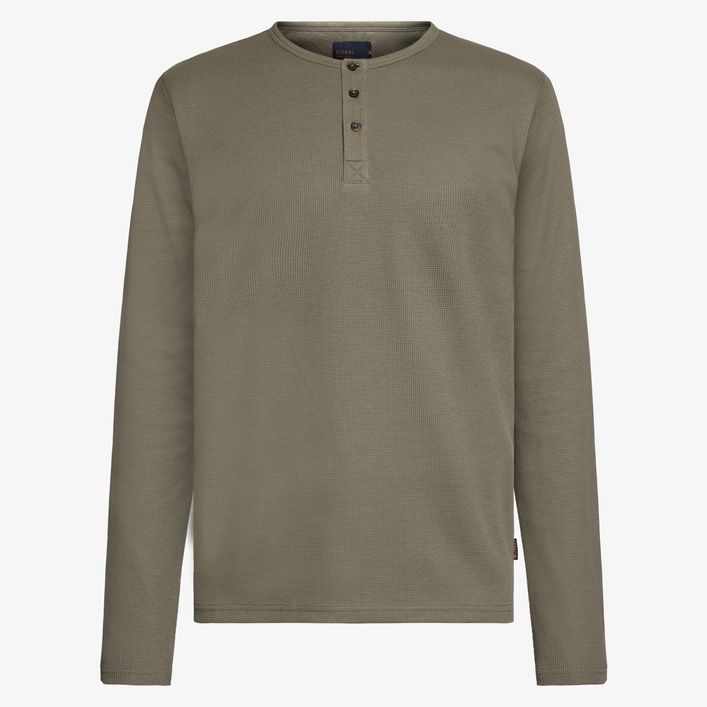Dereksi Granddad Waffle - Smart Vaflet Bluse til Hverdagen