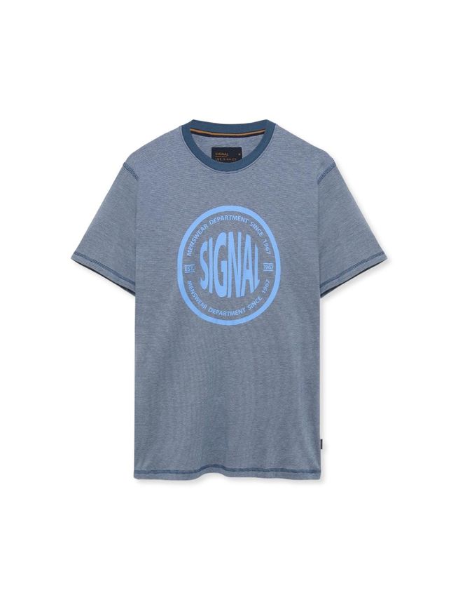 Felixsi Mini Stripe Print Tee+ fra Signal