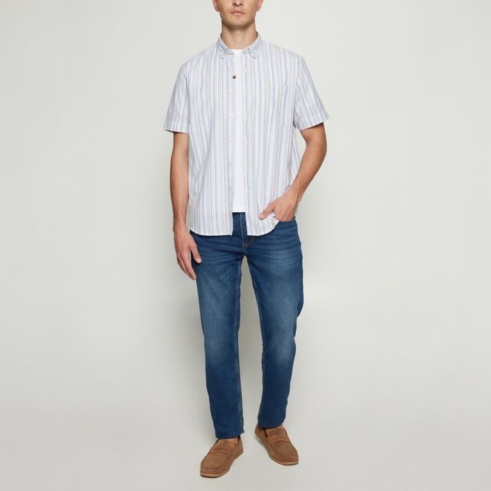 Giosi Slub Stripe fra Signal