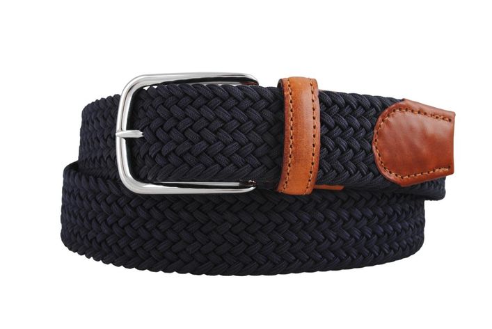 6806 35  Belt, Navy Ribbon fra Bosswik