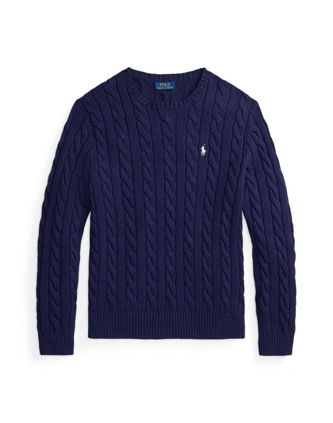 Ls Driver Cn Long Sleeve Pullover fra Ralph Lauren