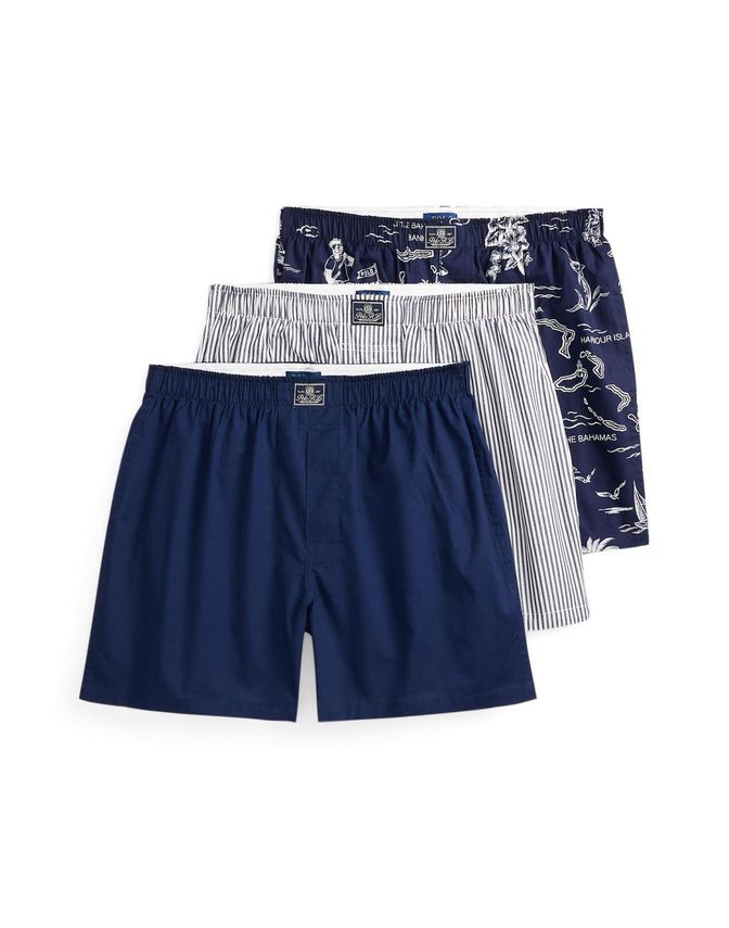 Open Boxer 3 Pack Boxer fra Ralph Lauren