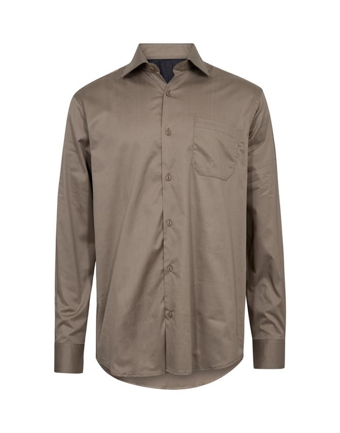 Shirt L S Regular Fit fra Black Blue