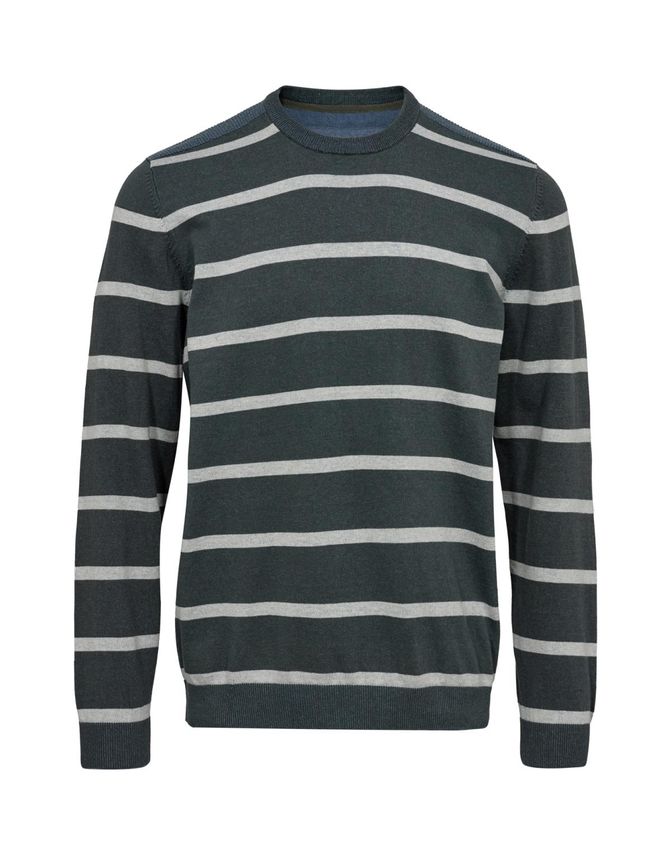 O-hals langærmet T-shirt fra Salt – Uovertruffen tilbud!