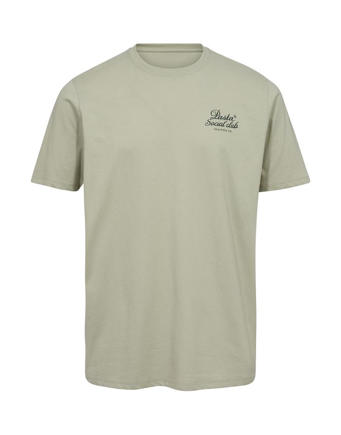 Cool O-hals T-shirt med unikt tryk fra Salt - Must-have!