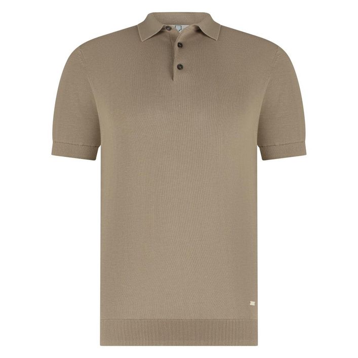 Wolf Knit Polo – Eksklusiv elegance til din garderobe