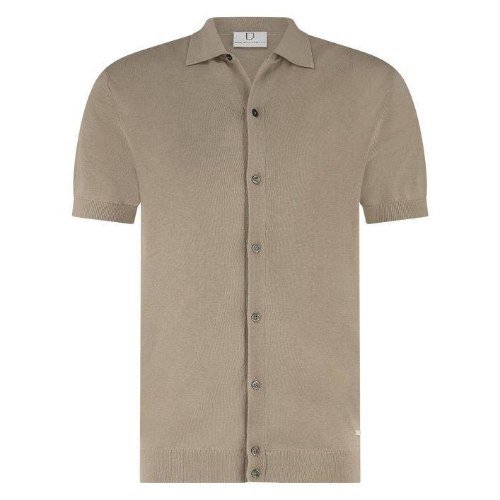 Fulton Knitted Polo Ss fra Born With Appetite