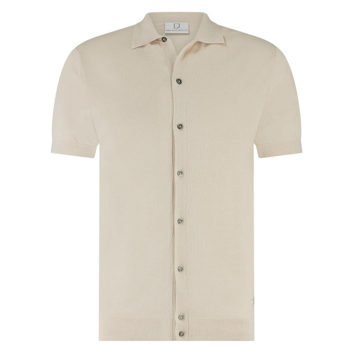 Fulton Knitted Polo Ss fra Born With Appetite