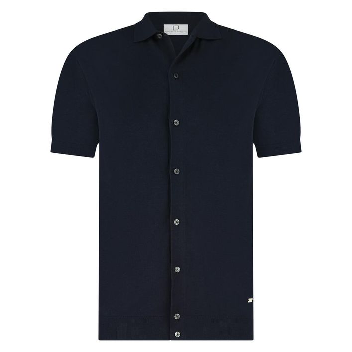 Fulton Knitted Polo Ss fra Born With Appetite