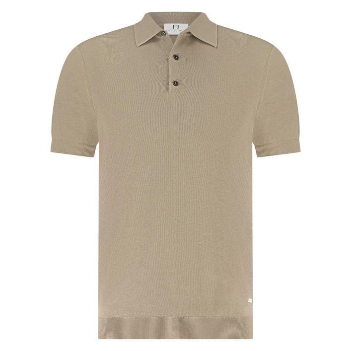 Wolf Knitted Polo Ss fra Born With Appetite