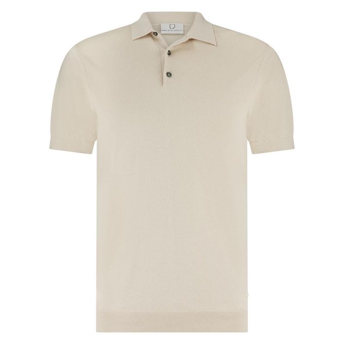 Wolf Knitted Polo Ss fra Born With Appetite