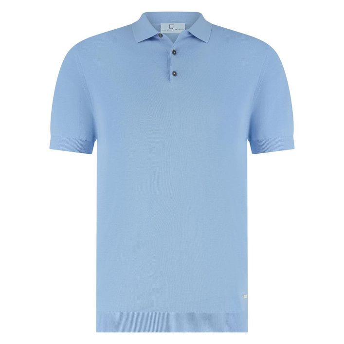 Wolf Knitted Polo Ss fra Born With Appetite