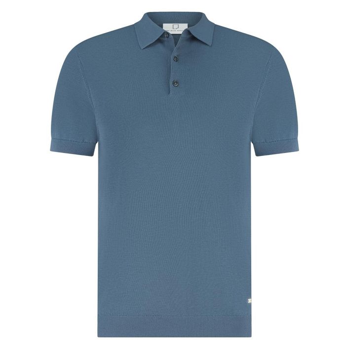 Wolf Knitted Polo Ss fra Born With Appetite