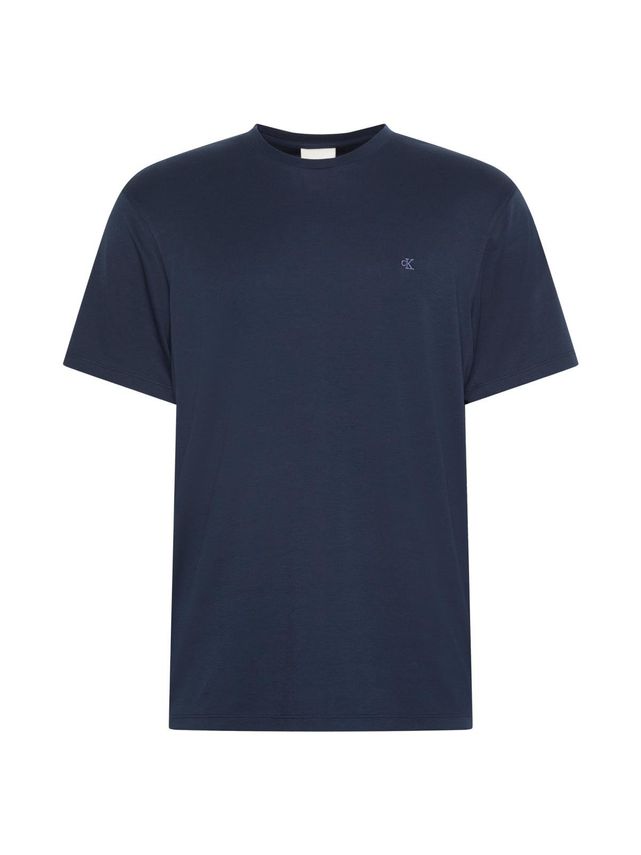 Ss Supima Chest Emb Crewneck Tee fra Calvin Klein