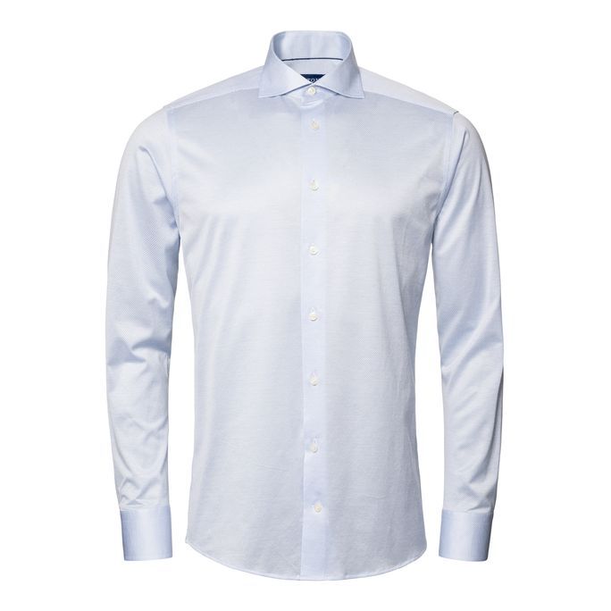 Men's Shirt: Casual   Knit King, Navy Blue, 51 fra Eton