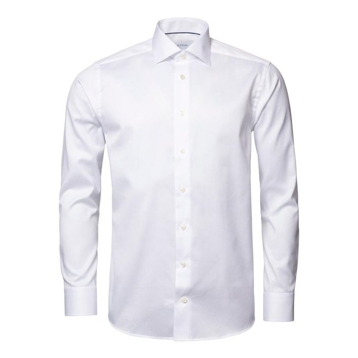 Eton Signature Twill Slim Fit Skjorte – 100% Bomuld Tilbud!