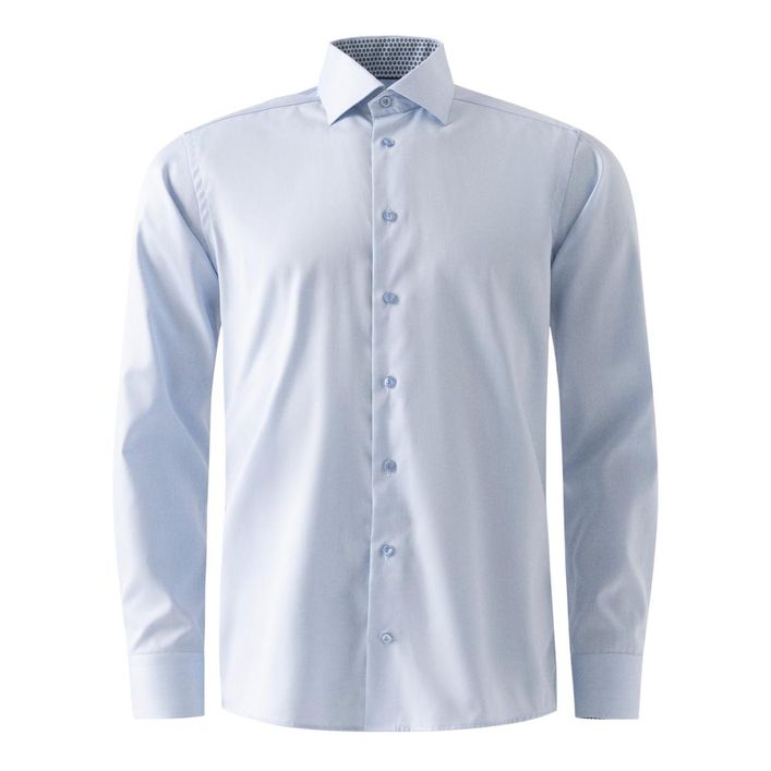 Eton Geometrisk Effekt Twill Skjorte – Tidløs Elegance!