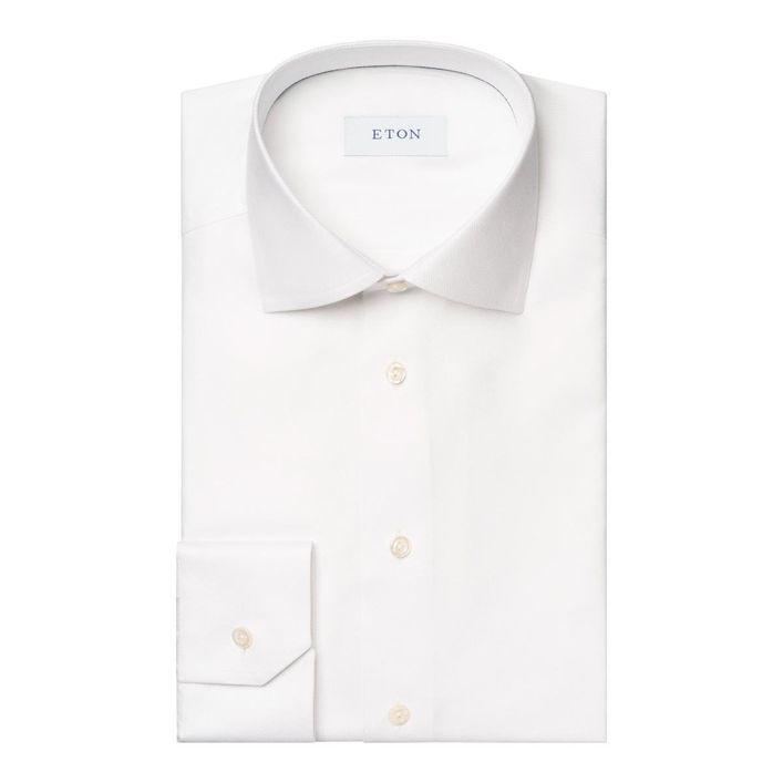 Elegant Melange Semi Solid Skjorte fra Eton - Stilfuld Must-have