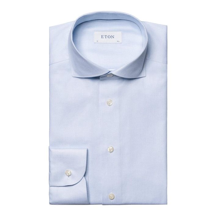 Elegant Økologisk Melange Skjorte fra Eton - Perfekt til Fest!