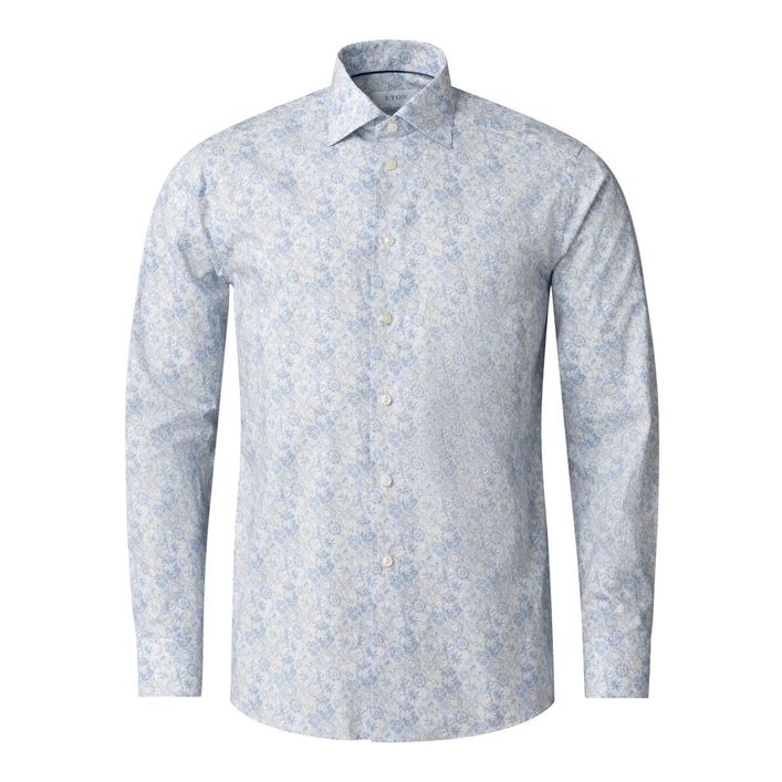 Motif Signature Twill Shirt fra Eton
