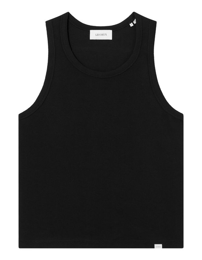 Arthur Tank Top fra Les Deux - Stilfuld ribbet top til hverdag