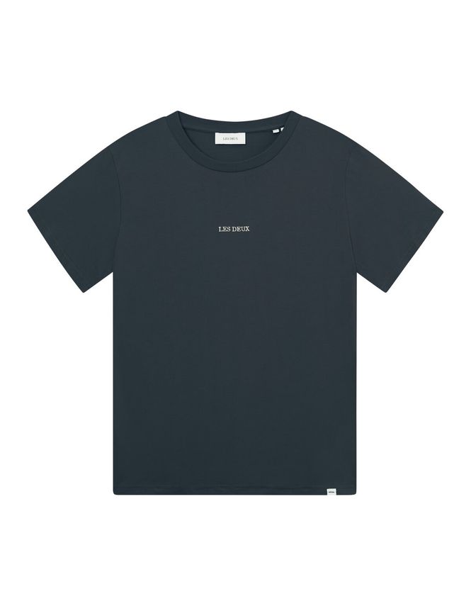 Les Deux Dexter T-shirt med brystlogo - klassisk stil