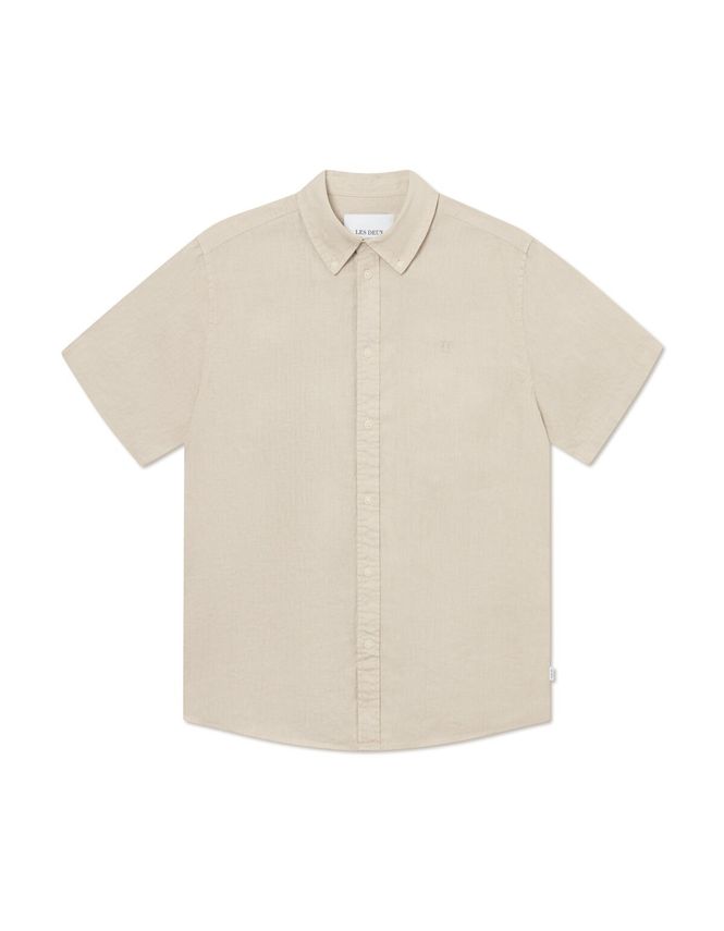 Kris Linen Ss Shirt fra Les Deux