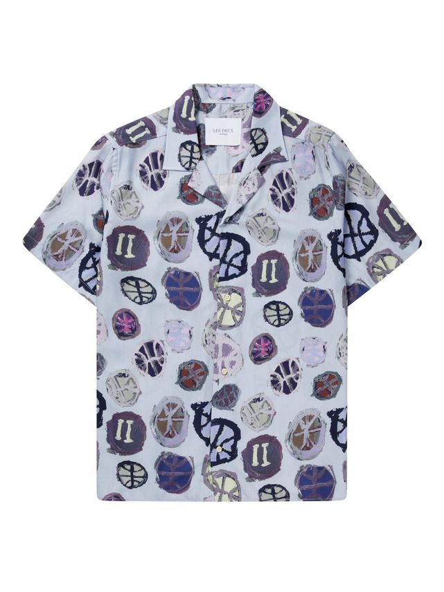 Artist Aop Ss Shirt fra Les Deux