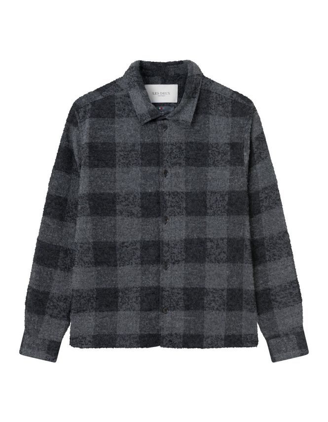 Hank Check Ls Shirt fra Les Deux