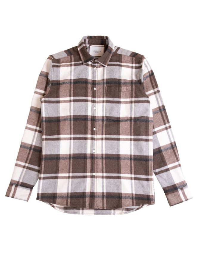 Jeremy Flannel Skjorte fra Les Deux – Stil og Komfort