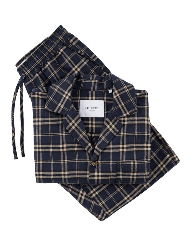 Ludwig Flannel Pyjama Shirt & Pants fra Les Deux