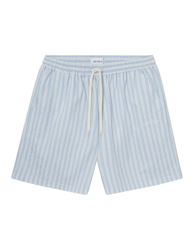 Stan Stripe Seersucker Swim Shorts fra Les Deux