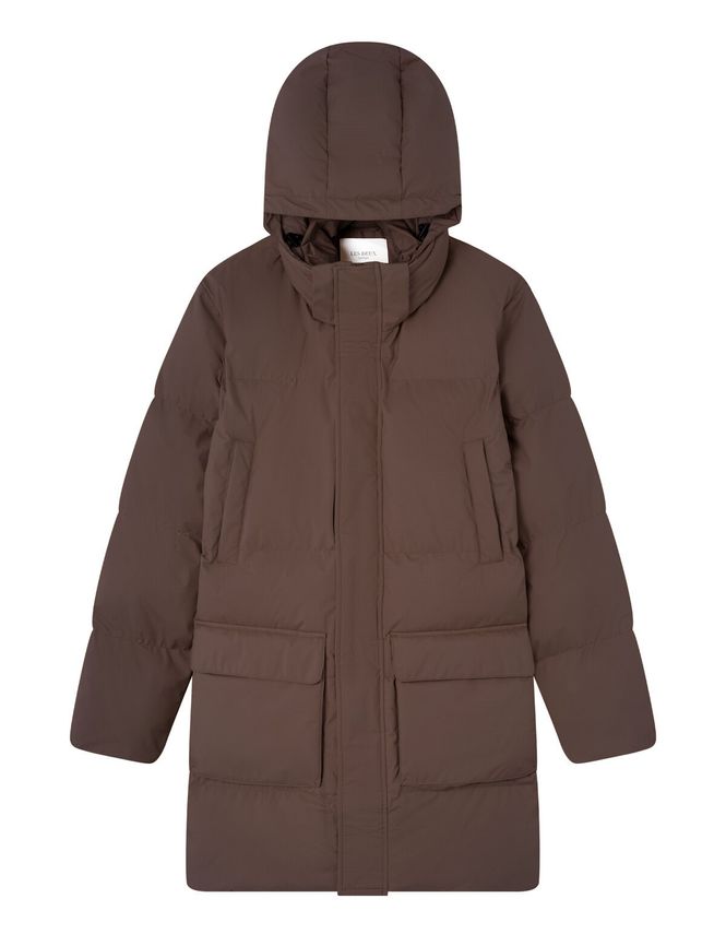 Madden Ripstop Puffer Parka Coat fra Les Deux