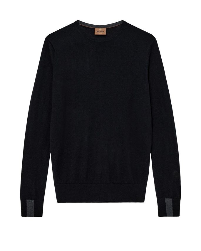 Mmgadam Soft Knit – Elegant Uld- og Silke Striktrøje