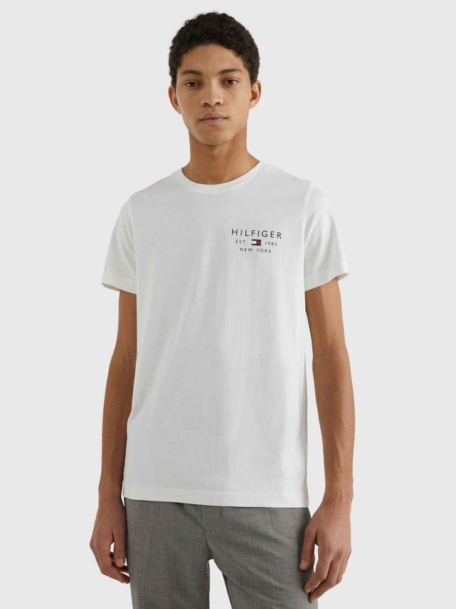 Brand Love Small Logo Tee fra Tommy Hilfiger