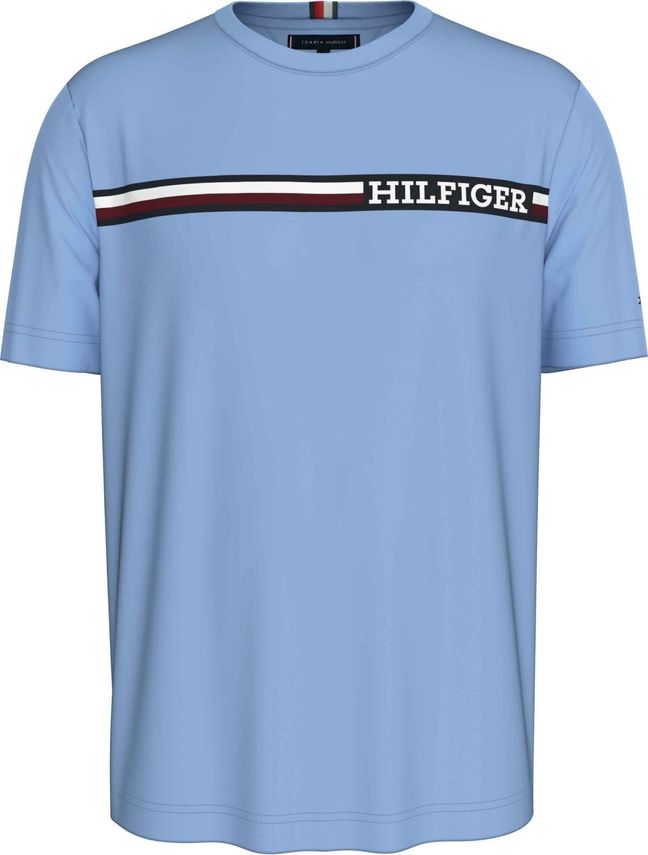 Tommy Hilfiger Bryststribe T-shirt – Fantastisk tilbud!