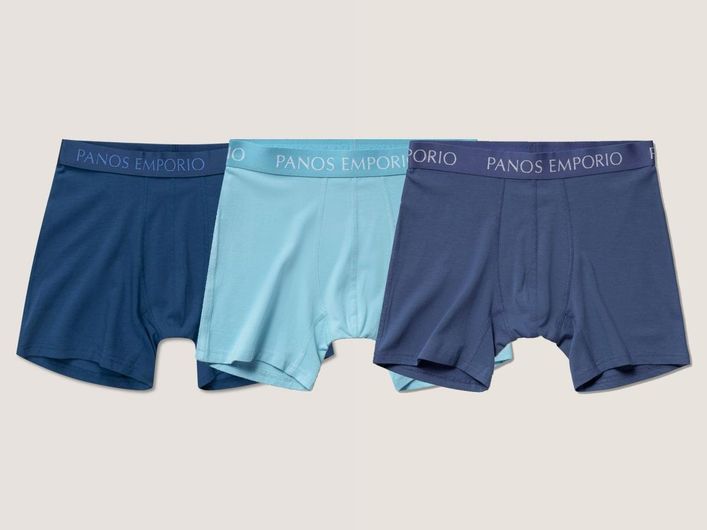 3pk Base Bamboo Boxer fra Panos