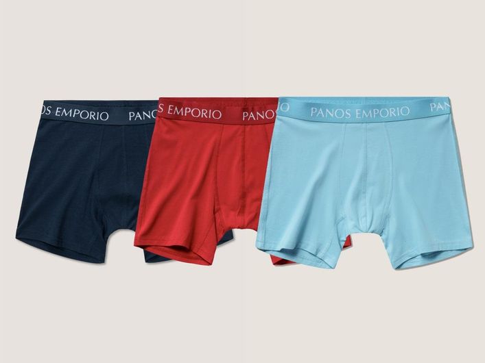 3pk Base Bamboo Boxer fra Panos