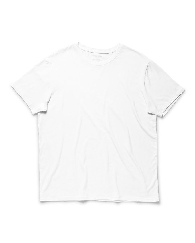 Pe Bamboo Cotton Tee Crew fra Panos